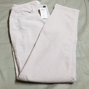 NWT Chico's Corduroy Orchid Jeans